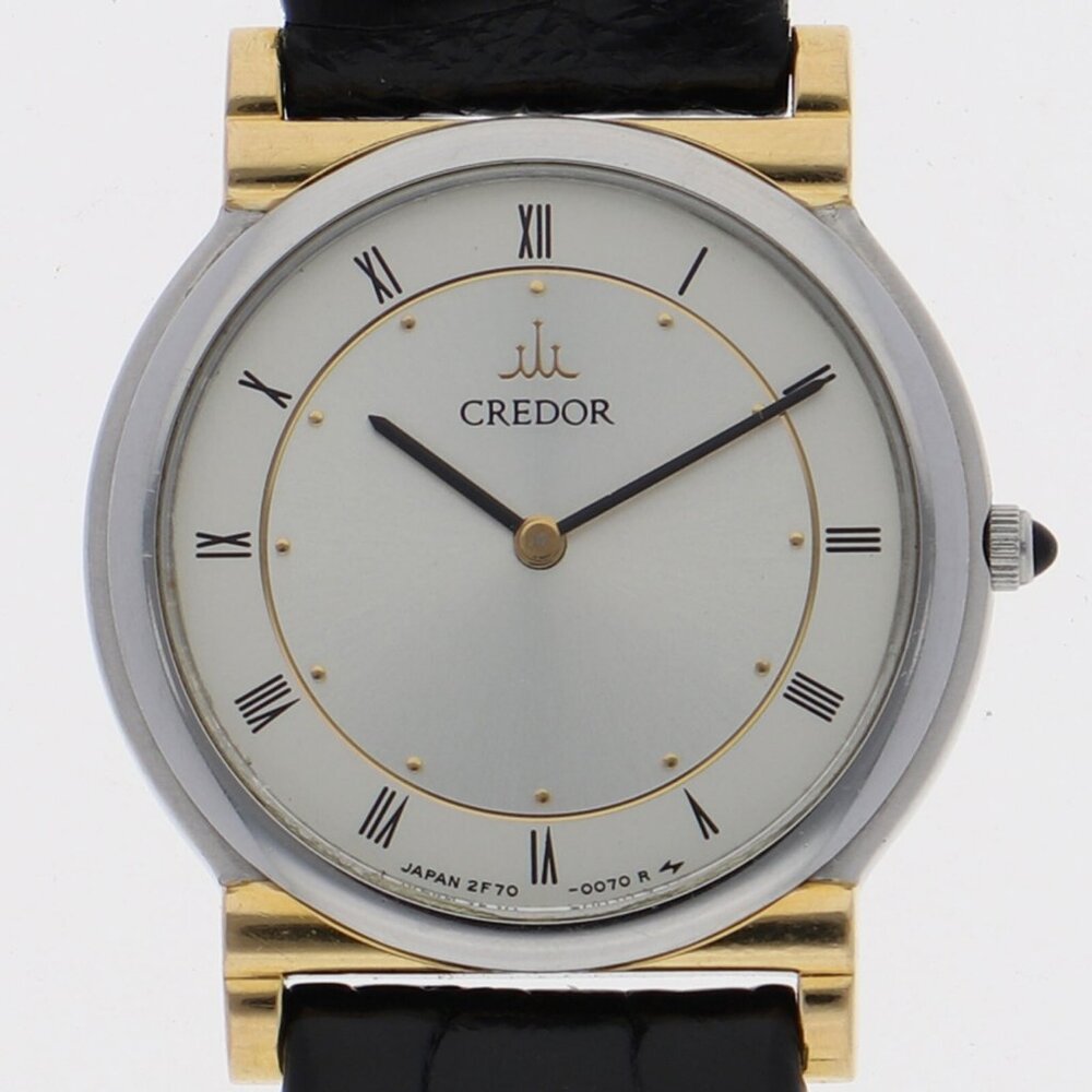 SEIKO Watches 2F70-0020 Stainless Steel/leather Quartz